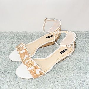 White Alex Marie Sandals size 9 Open toe